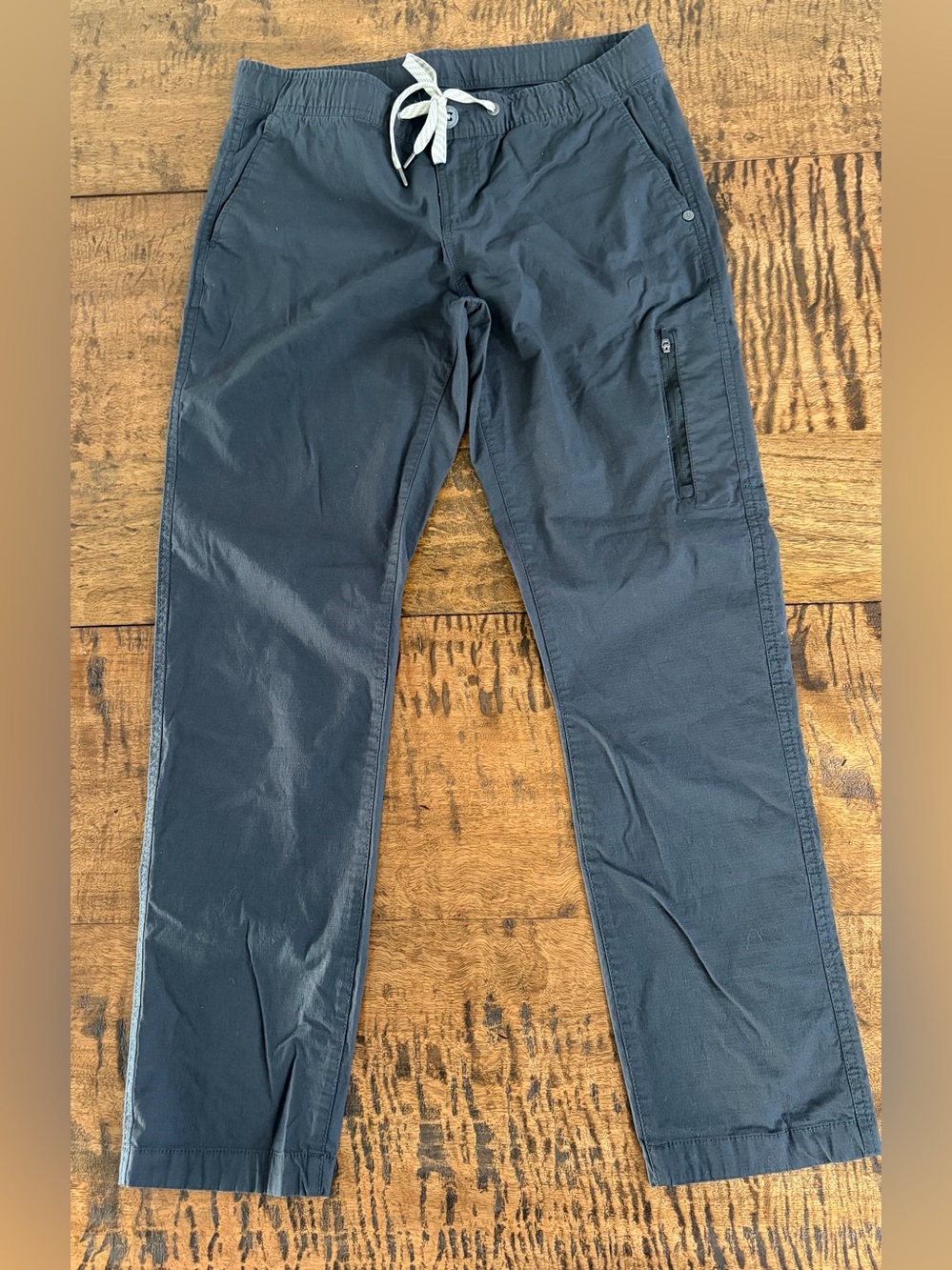 Vuori Women's DuraTerra Ripstop Pants Charcoal Gray Cargo Size M